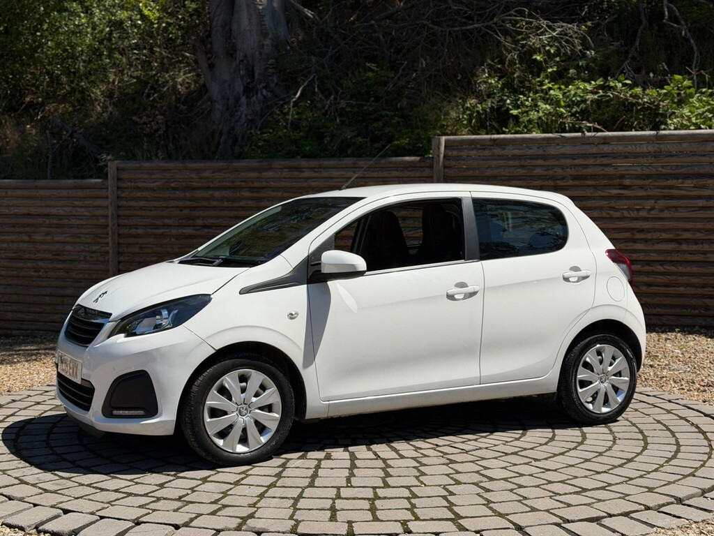 Peugeot 108 Hatchback White #4