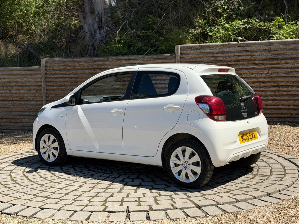 Peugeot 108 Hatchback White #6