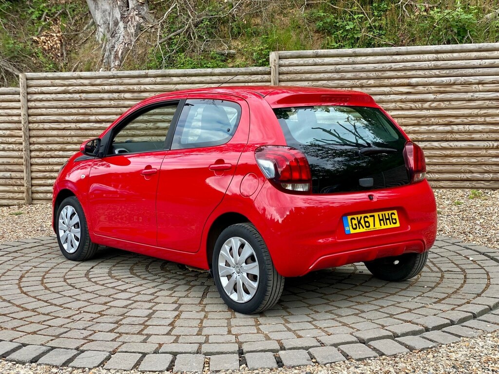 Peugeot 108 Hatchback Red #6