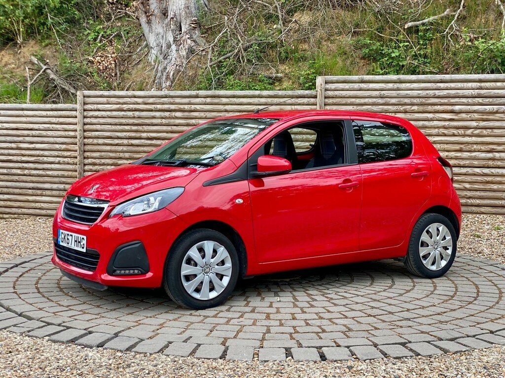 Peugeot 108 Hatchback Red