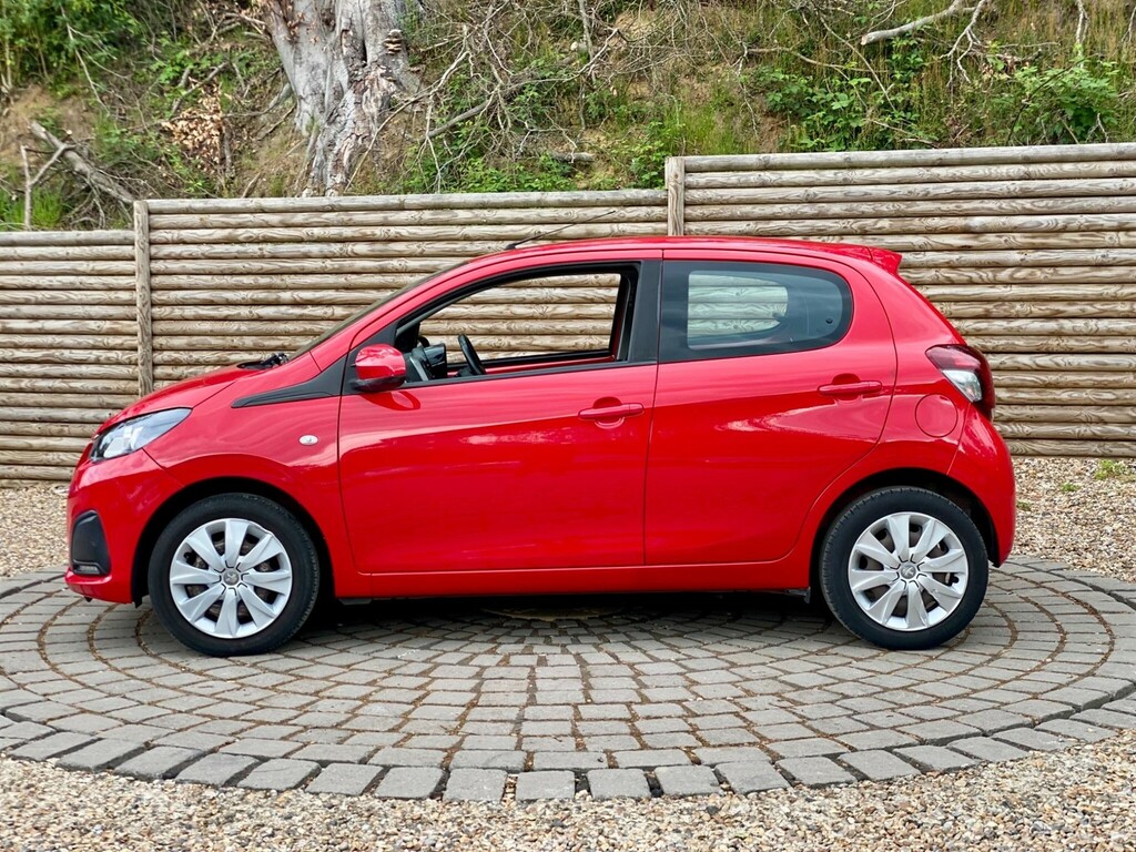 Peugeot 108 Hatchback Red #5