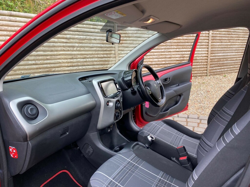 Peugeot 108 Hatchback Red #2