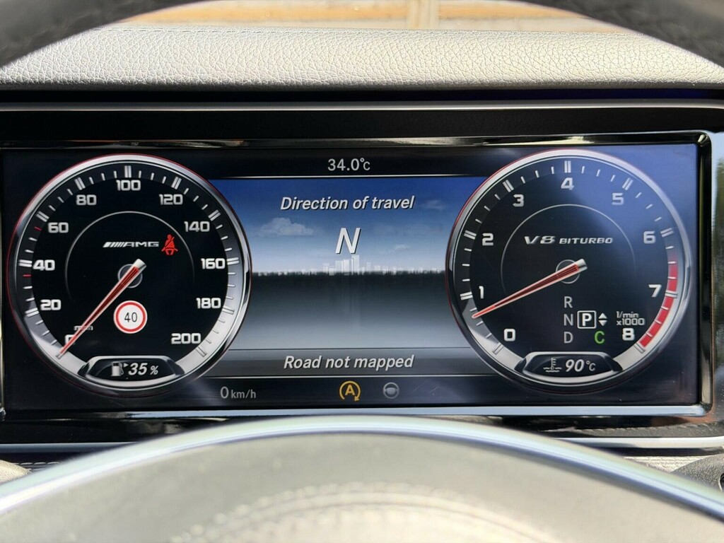 Mercedes-Benz S Class Saloon Black #39