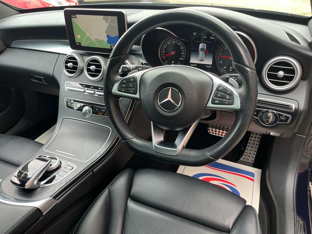 Mercedes-Benz C Class Estate 2.1 C250d Amg Line Premium Plus G-tronic Blue #3