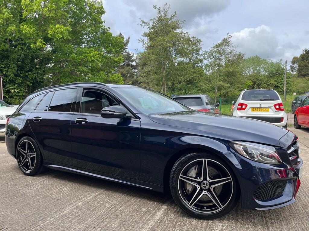 Mercedes-Benz C Class Estate 2.1 C250d Amg Line Premium Plus G-tronic Blue