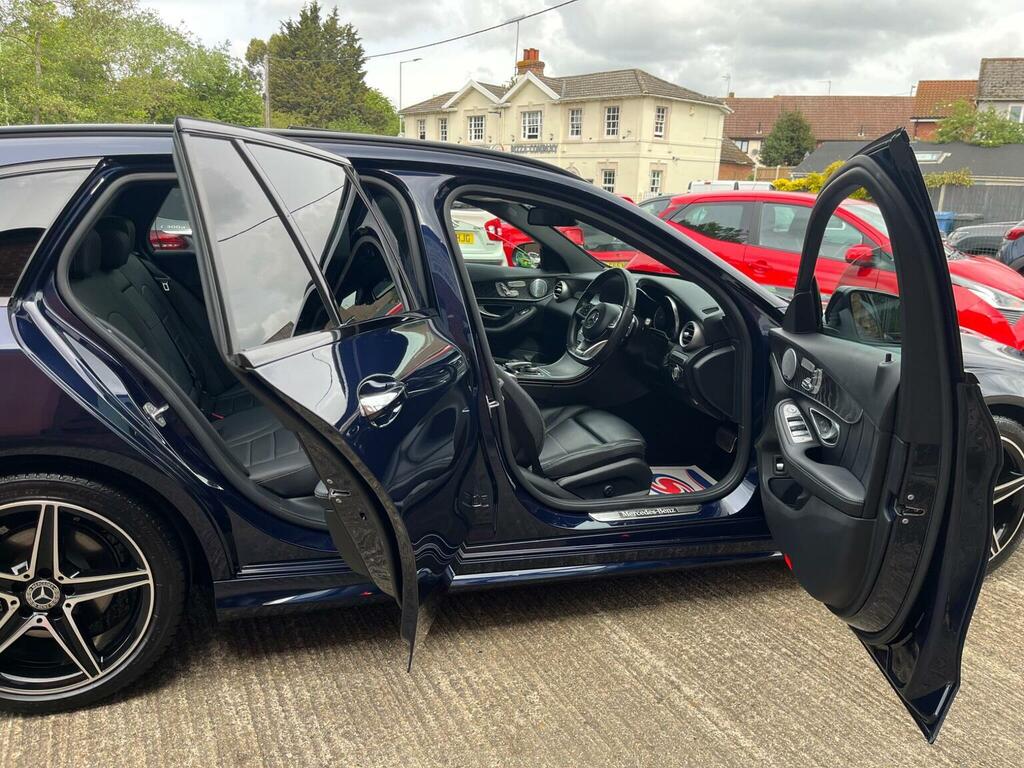 Mercedes-Benz C Class Estate 2.1 C250d Amg Line Premium Plus G-tronic Blue #2