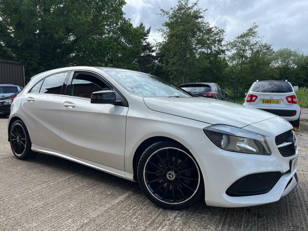 Mercedes-Benz A Class Hatchback 1.6 A160 Amg Line Euro 6 Ss White