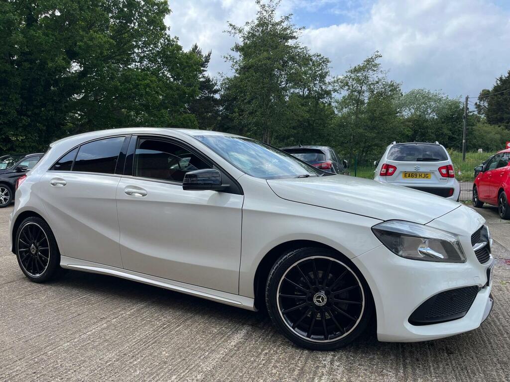 Mercedes-Benz A Class Hatchback 1.6 A160 Amg Line Euro 6 Ss White