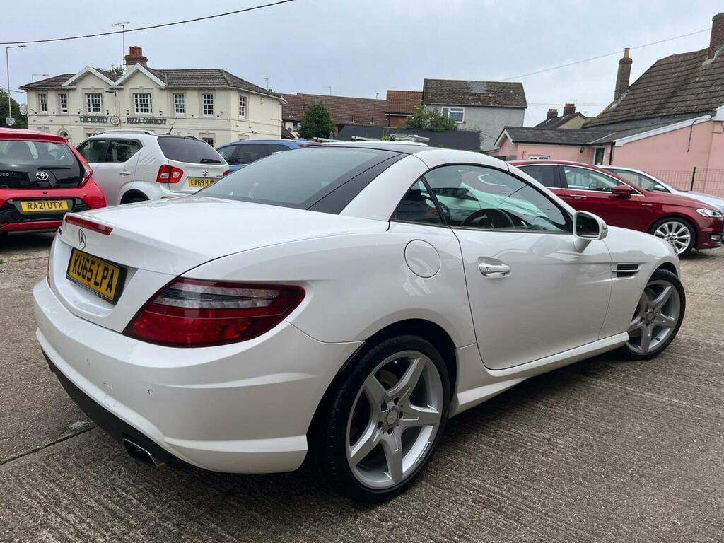 Mercedes-Benz SLK Convertible 2.0 Slk200 Amg Sport G-tronic Euro 6 White #2