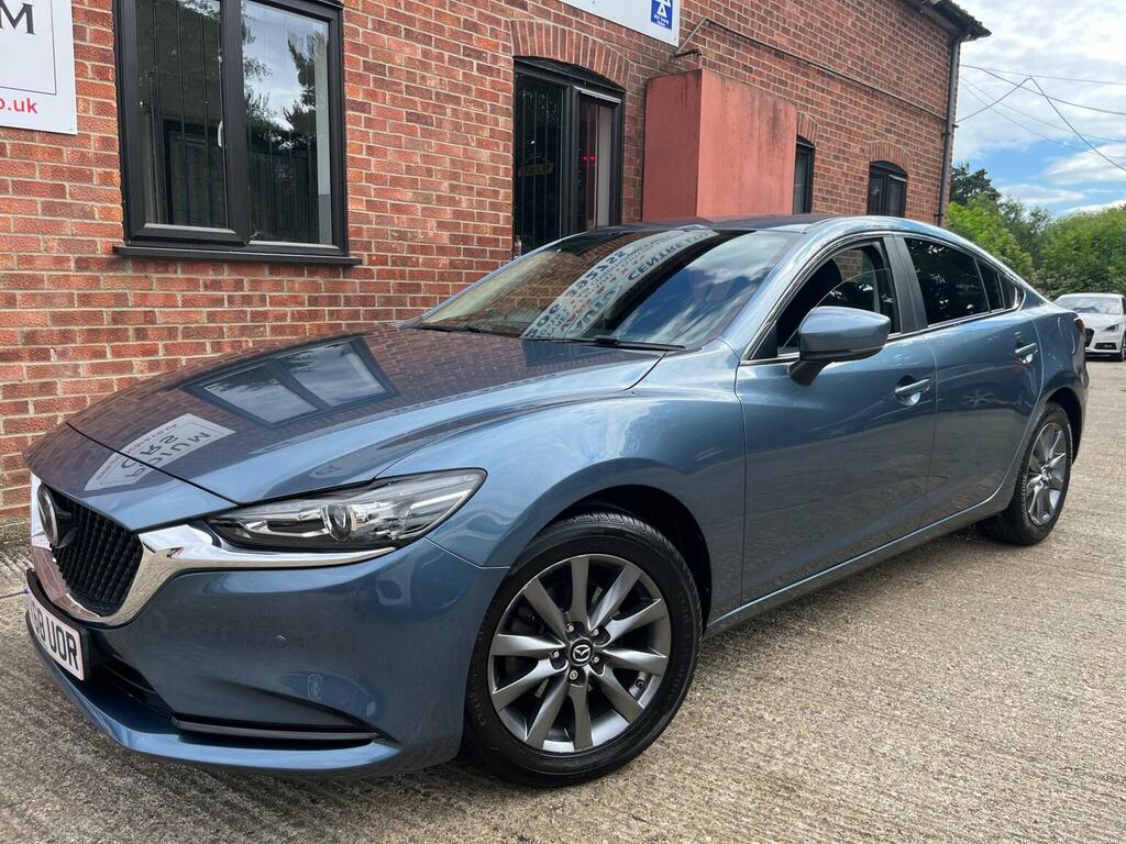Mazda 6 Saloon 2.0 Skyactiv-g Se-l Nav Euro 6 Ss YV68UOR Blue #3