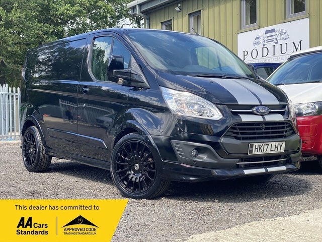 Ford Transit Custom 2.0 Tdci 290 Limited L1 H1 HK17LHY Black