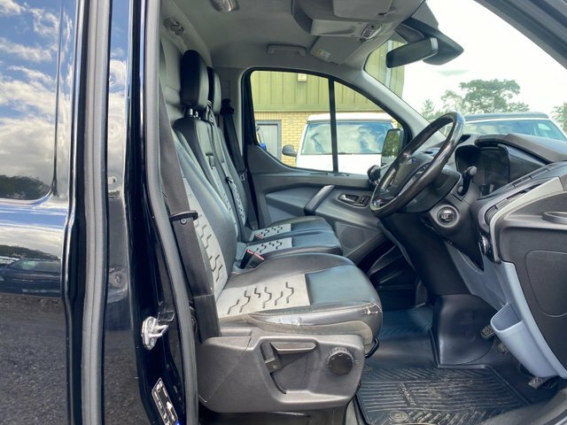 Ford Transit Custom 2.0 Tdci 290 Limited L1 H1 HK17LHY Black #5