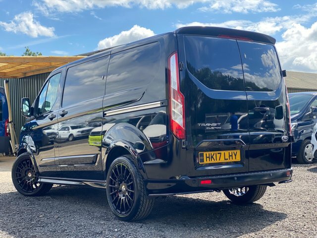 Ford Transit Custom 2.0 Tdci 290 Limited L1 H1 HK17LHY Black #3