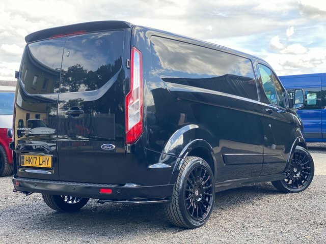 Ford Transit Custom 2.0 Tdci 290 Limited L1 H1 HK17LHY Black #4