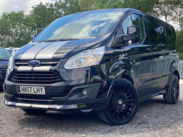 Ford Transit Custom 2.0 Tdci 290 Limited L1 H1 HK17LHY Black #2