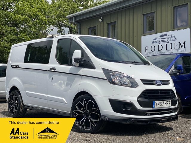 Ford Transit Custom 2.0 Tdci 310 Combi Van 6Dr L1 H1 16 YM67HFZ White