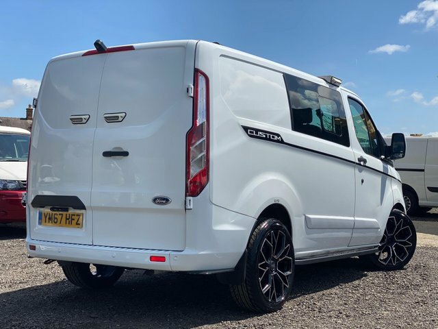 Ford Transit Custom 2.0 Tdci 310 Combi Van 6Dr L1 H1 16 YM67HFZ White #4