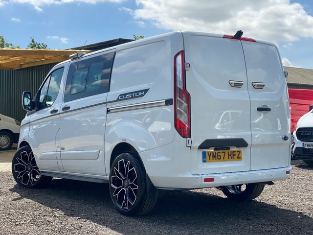 Ford Transit Custom 2.0 Tdci 310 Combi Van 6Dr L1 H1 16 YM67HFZ White #3