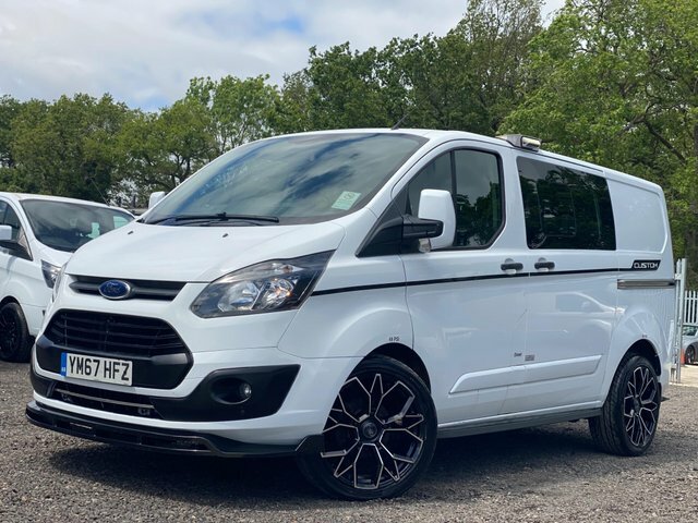 Ford Transit Custom 2.0 Tdci 310 Combi Van 6Dr L1 H1 16 YM67HFZ White #2