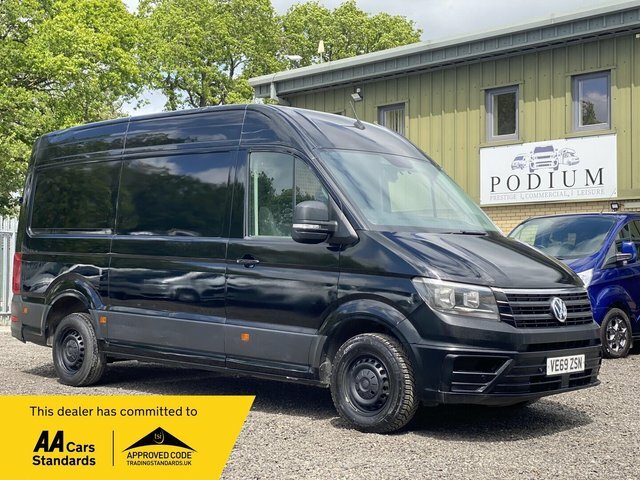 Volkswagen Crafter 2.0 Tdi Cr35 Startline Fwd Mwb High Roof Euro 6 S Black