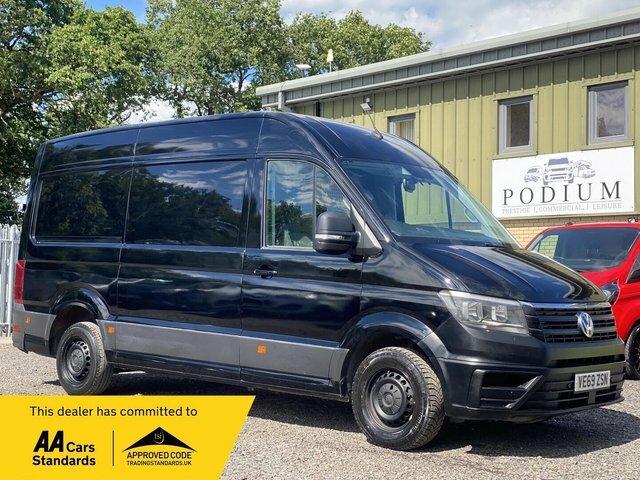 Volkswagen Crafter 2.0 Tdi Cr35 Startline Fwd Mwb High Roof Euro 6 S Black