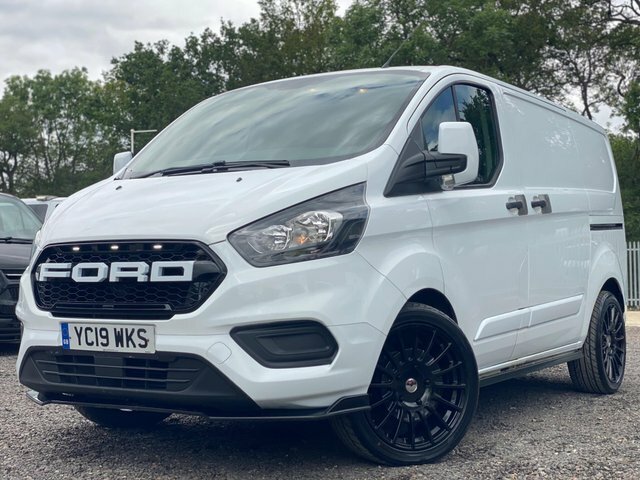 Ford Transit Custom 2.0 300 Ecoblue L1 H1 Euro 6 YC19WKS White #3