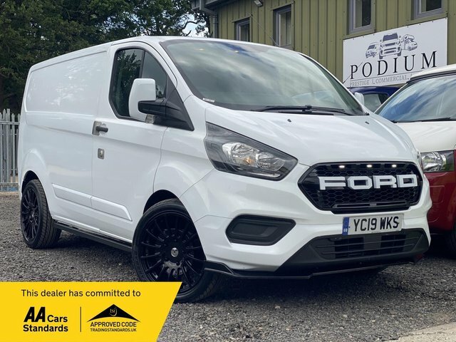 Ford Transit Custom 2.0 300 Ecoblue L1 H1 Euro 6 YC19WKS White