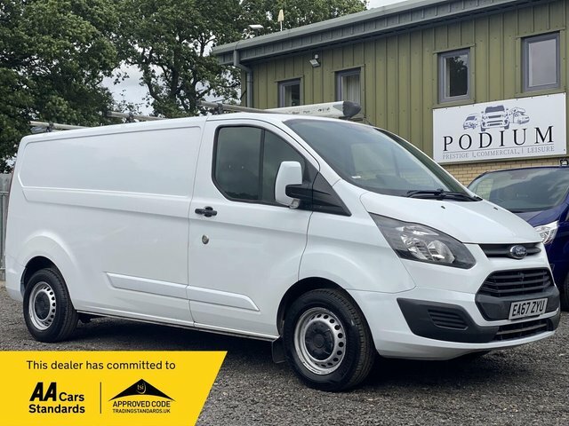 Ford Transit Custom 2.0 Tdci 340 L2 H1 EA67ZYU White