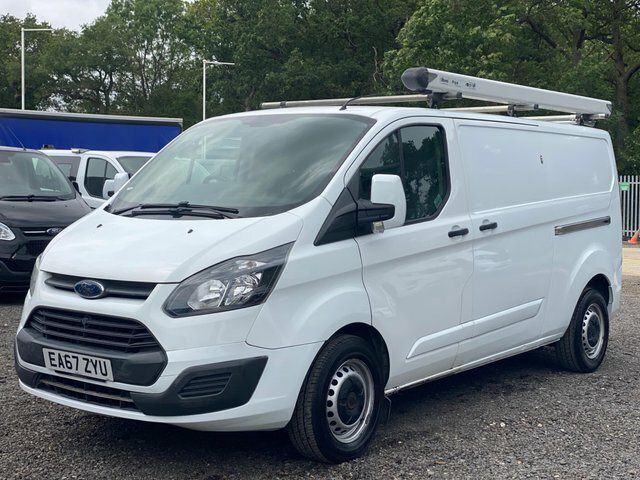 Ford Transit Custom 2.0 Tdci 340 L2 H1 EA67ZYU White #2
