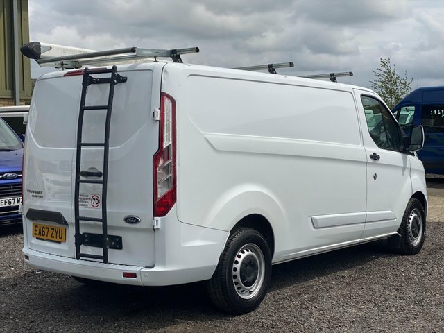 Ford Transit Custom 2.0 Tdci 340 L2 H1 EA67ZYU White #4