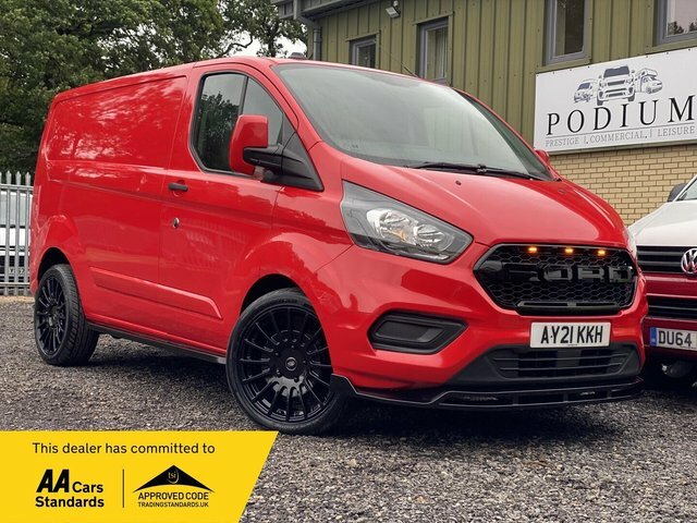 Ford Transit Custom 2.0 280 Ecoblue Leader L1 H1 Euro 6 S S Red