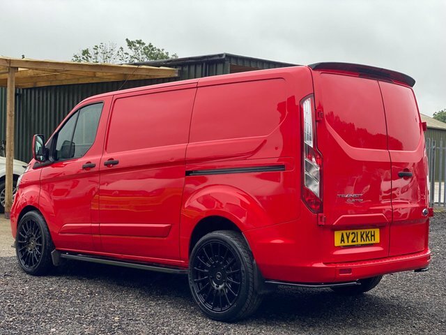 Ford Transit Custom 2.0 280 Ecoblue Leader L1 H1 Euro 6 S S AY21KKH Red #4