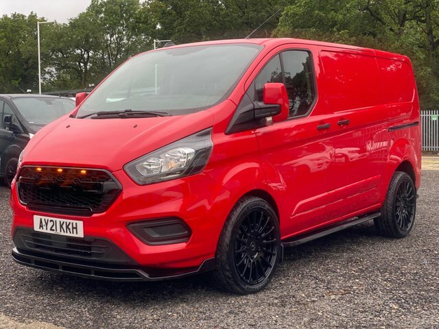 Ford Transit Custom 2.0 280 Ecoblue Leader L1 H1 Euro 6 S S AY21KKH Red #2