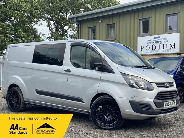 Ford Transit Custom 2.2 Tdci 290 L1 H1 BK64JFY Silver