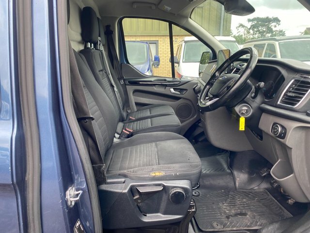 Ford Transit Custom 2.0 300 Ecoblue Limited L2 H1 Euro 6 S S YG22YAD Blue #4