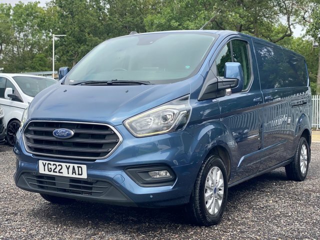 Ford Transit Custom 2.0 300 Ecoblue Limited L2 H1 Euro 6 S S YG22YAD Blue #2