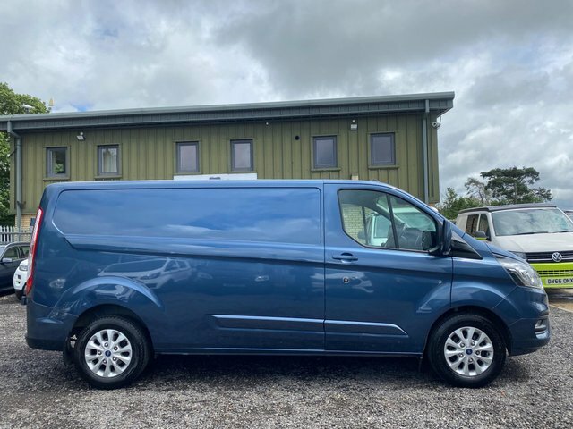 Ford Transit Custom 2.0 300 Ecoblue Limited L2 H1 Euro 6 S S YG22YAD Blue #3