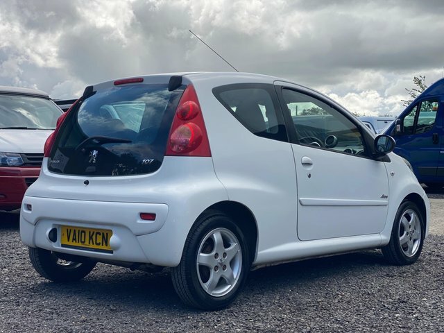 Peugeot 107 1.0 12V Allure Euro 4 White #4