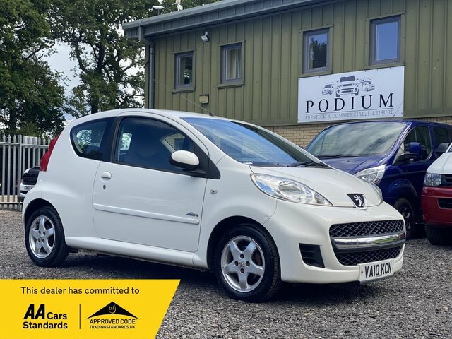 Peugeot 107 1.0 12V Allure Euro 4 White