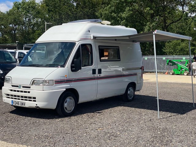 Fiat Ducato Awning-heater-toilet Shower-fridge White #2