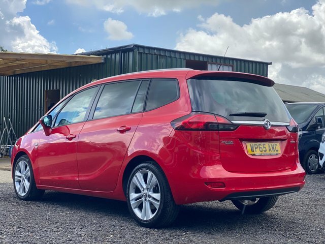 Vauxhall Zafira Tourer 1.4I Turbo Sri Euro 6 Red #3