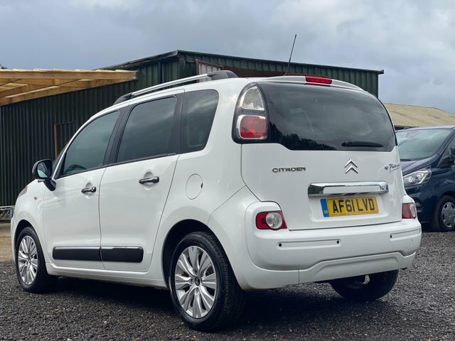 Citroen C3 Picasso 1.6 Hdi Exclusive Euro 5 White #3