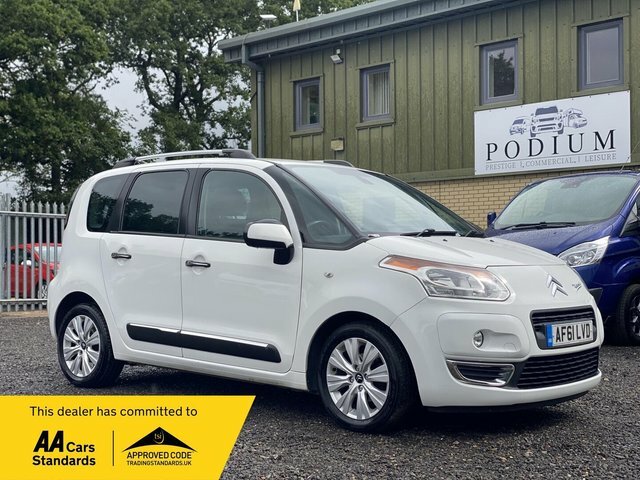 Citroen C3 Picasso 1.6 Hdi Exclusive Euro 5 White