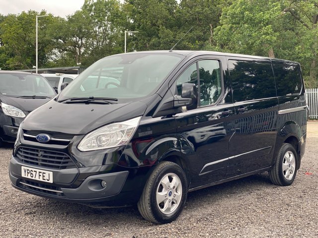 Ford Transit Custom 2.0 Tdci 270 Limited L1 H1 YP67FEJ Black #2