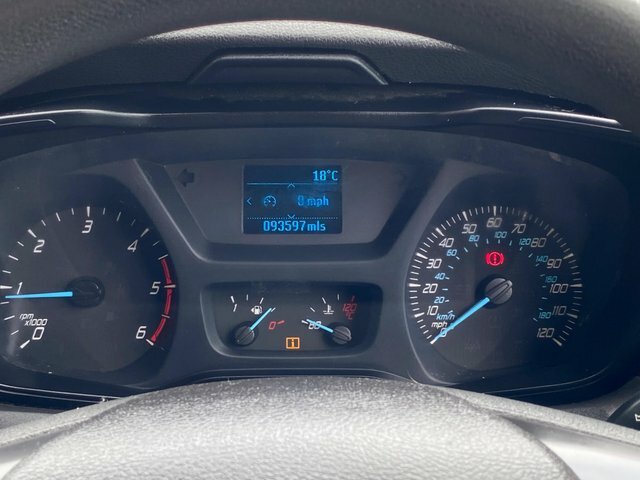 Ford Transit Custom 2.0 350 Ecoblue Rwd L3 H3 Euro 6 BK68NKO White #5