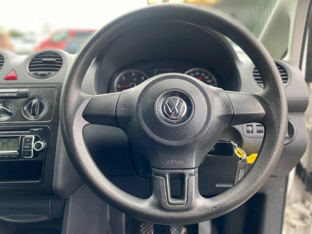 Volkswagen Caddy 1.6L C20 Tdi 75 0D 74 Bhp White #9