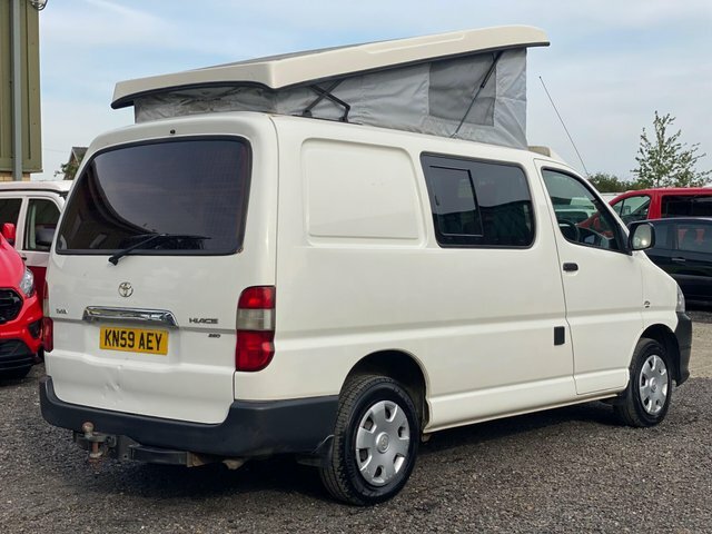 Toyota HiAce 280 2.5 D-4d With Kitchen-sink-towbar-rr-popup White #4