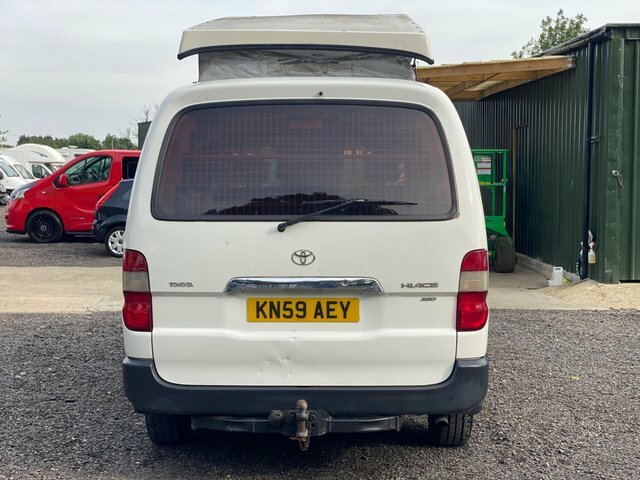 Toyota HiAce 280 2.5 D-4d With Kitchen-sink-towbar-rr-popup White #6