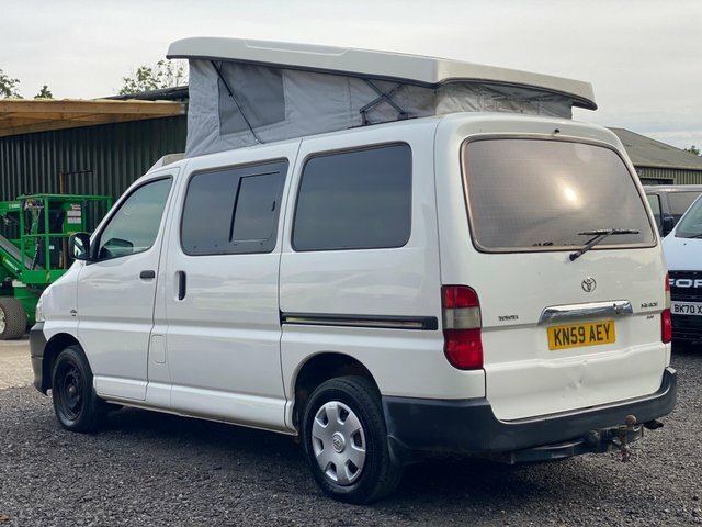 Toyota HiAce 280 2.5 D-4d With Kitchen-sink-towbar-rr-popup White #3