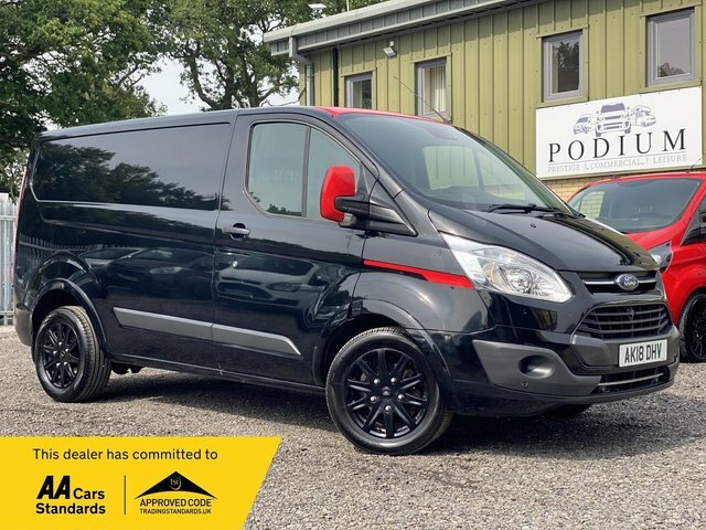 Ford Transit Custom 2.0 Tdci 170 290 Swb Colour Ed.l R Panel AK18DHV Black